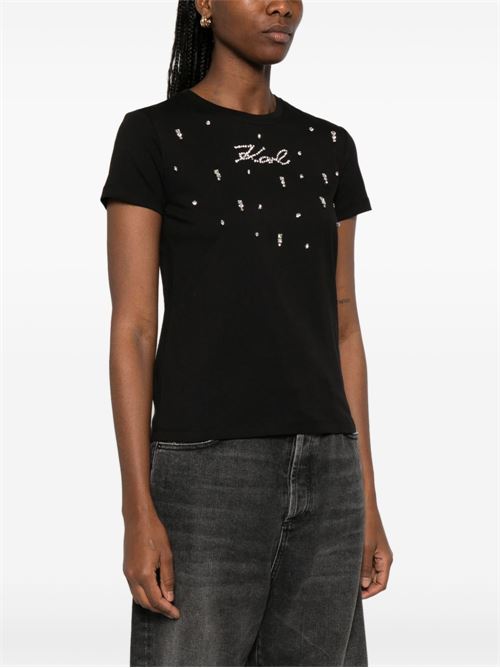 T-shirt donna maniche corte Karl Lagerfeld | A2W17120999